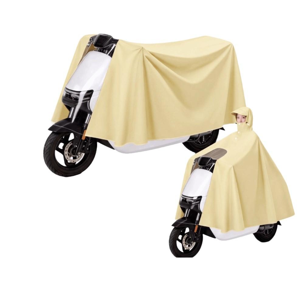 Enlarged Rain Cover Thickened Electric Scooter Rain Poncho Comfortable Fit Rain Poncho Riding