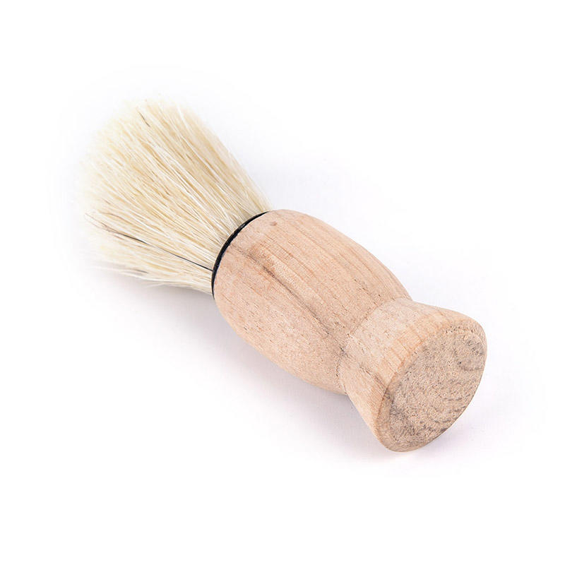 1X Pro Wood Handle Badger Hair Beard Shaving Brush For Men Mustache Barber Tool