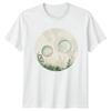 Minimalist Botanical T-Shirt Nature Floral Art Gift For Him And Her