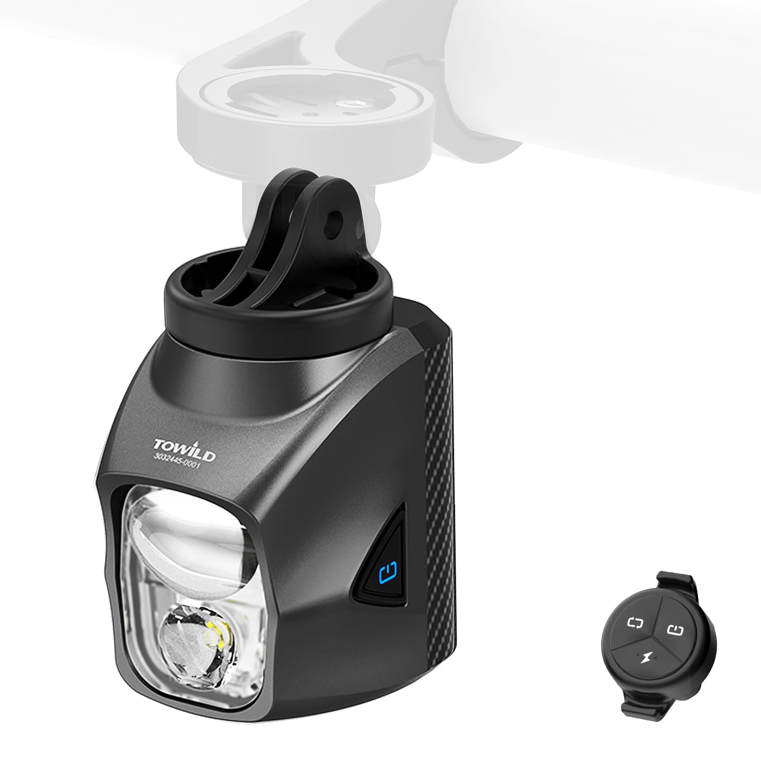 

TOWILD DL1700 Bicycle Hanging 1700 4000mAh Large High Beam Automatic IPX6 6 Dimming Ideal for Road and Emergency Compatible with Cycle and Can Also Be чёрный