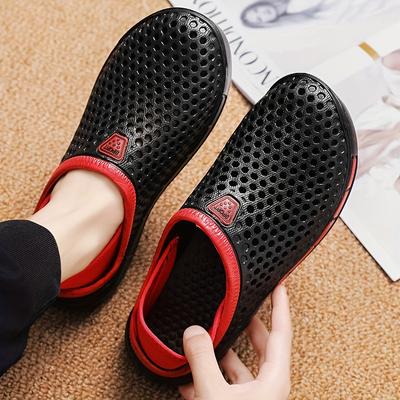 Sommer Kopfloser Halbslipper Herren Koreanische Version Trendige Lässige Sandalen Rutschfest Sommer Strand Sandalen