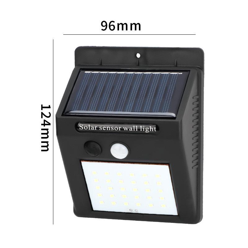 Solarbetriebene Bewegungsmelder Wasserdichte Außenwand- & Gartenleuchten