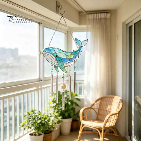 Dekorative Artikel für Haus Küsten-Glanz Meerglas Sonnenfänger, Acryl Ozean-Thema Fenster Einzigartige Wandkunst Büro Hängende Dekoration, Miniatur-Ornament Zuhause