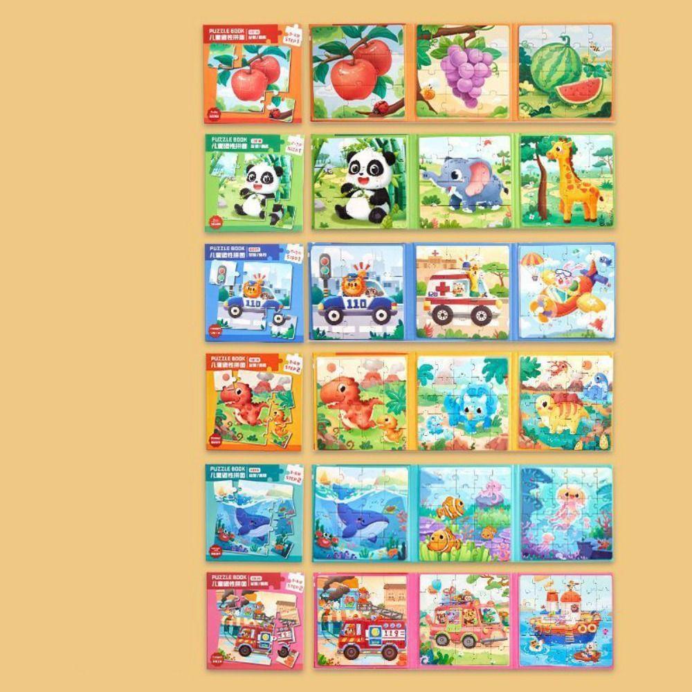 Panda Cartoon Animal Jigsaw Elephant Numbers Jigsaw Puzzle Puzzle Forest Animals  Housewarming