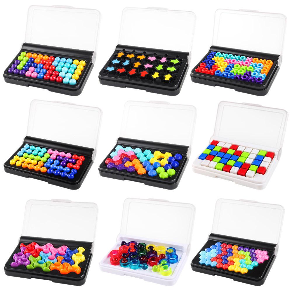 Cross-Border Magic Bead Puzzle: Educational Logic Training Board Game with Colored Beads