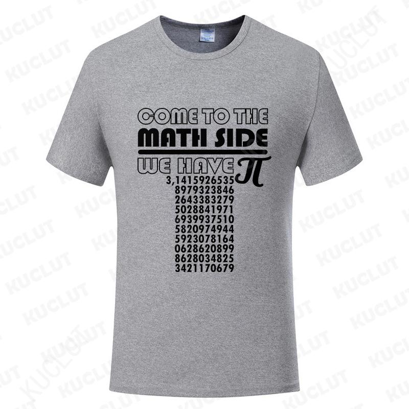 Pojďte na matematickou stranu, máme koláčové tričko Den pí Učitel Dárek Tričko Letní trička Oblečení Grafická trička Pánské tričko Trička