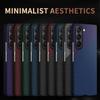 Business Splicing Kevlar Texture Carbon Fiber Skin Feel Case For Samsung Galaxy Z Fold7 6 5 4 3 PC Slim Drop-proof Protect Cover