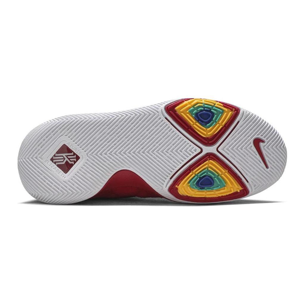 Nike Kyrie 3 Grade School Mid Top Children's Basketball Shoes Red White 859466-601