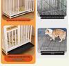 Indoor Large Dog Kennel with Toilet Separation, Thickened Bedroom Pet Cage