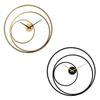 24inch Industrial Wall Clock Round Hanging Clock Silent Home Decor Non Ticking Metal Art Clock for Hotel Housewarming Holiday