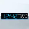 LED Wall Clock Simple Colourful Digital Clocks Gym Wall Multifunction Clock Large Led Screen Large Digital
