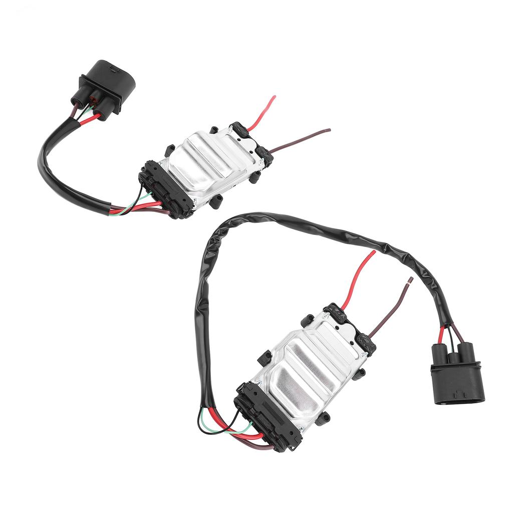 2 Stück Lüftersteuergerät 1137328159 Stabile Leistung Erhöhte Sicherheit Motorlüfter-Steuergerät für 4F C6 2004