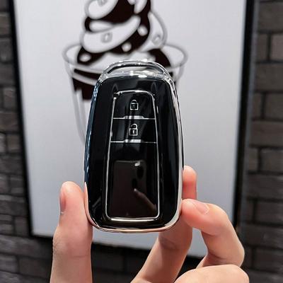 New Soft TPU Car Key Case Key Protector Holder Remote Key Case Full Cover Shell Keychain Key Case Cover Car Accessories