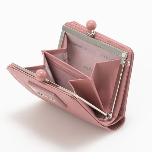 Jill Stuart Melty Clasp Folding Wallet, Women's, Vivid Plate, Thin, JSLW4BS1, Pink