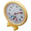 TH108 Temperatur-Feuchtigkeitsmesser Mini Rund Analoges Hygrothermograph Messwerkzeug Innen Außen Wandhygrometer Für Zuhause