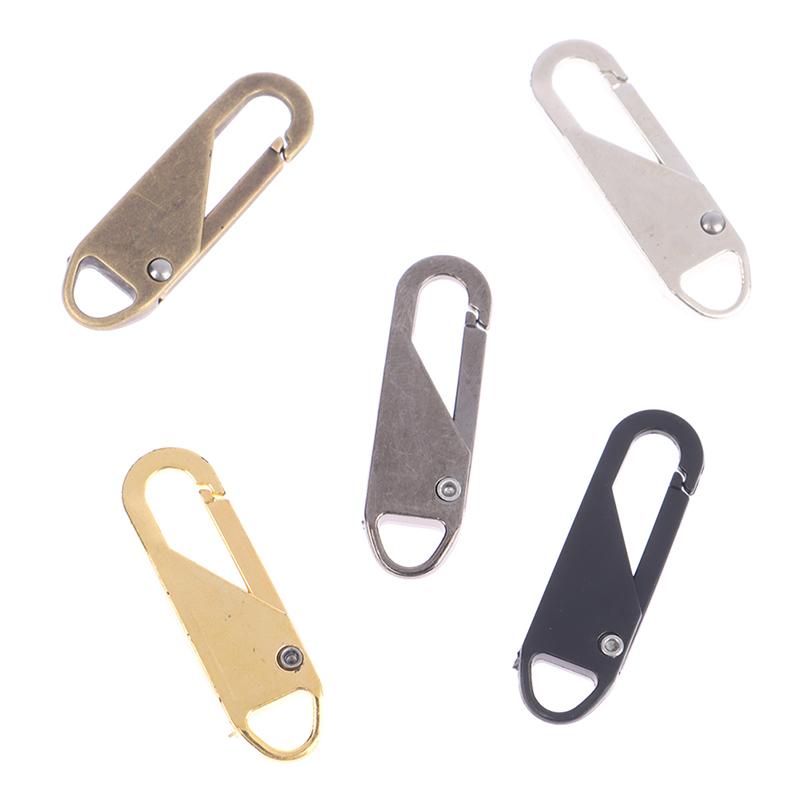 5 Pack Universal Zipper Puller Removable Metal Zipper Slider Repair Kit