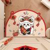 Cartoon Entrance Door Floor Mat High-end Sense Porch Scraping Mud and Mud Foot Mat Letters for Household Non-slip Wear-resistant Wire Mat