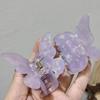 Vintage Acetate Hair Claw Clip Butterfly Hair Clip Crab Hairpin For Women Girls Barrette Trendy Ponytail Holder Hair Accessories