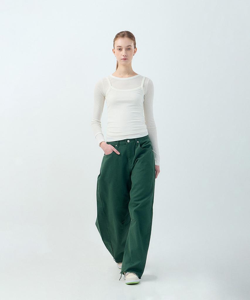 Potipo Natural Cut Cotton Pants