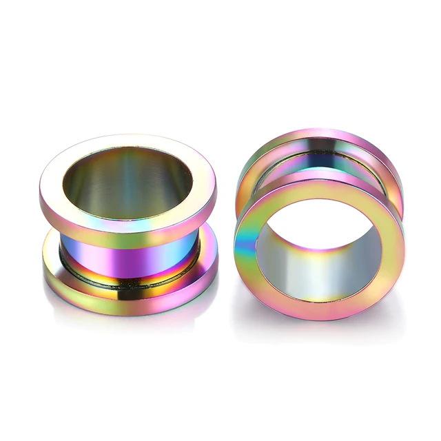 Wei Huai Edelstahl Ohrdehner Piercingschmuck