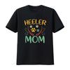 Retro Stil Heeler Mamma T-shirt Australisk Boskapshund Mamma Söt Vintage Tassar vintage Tvättad Lätt man streetwear