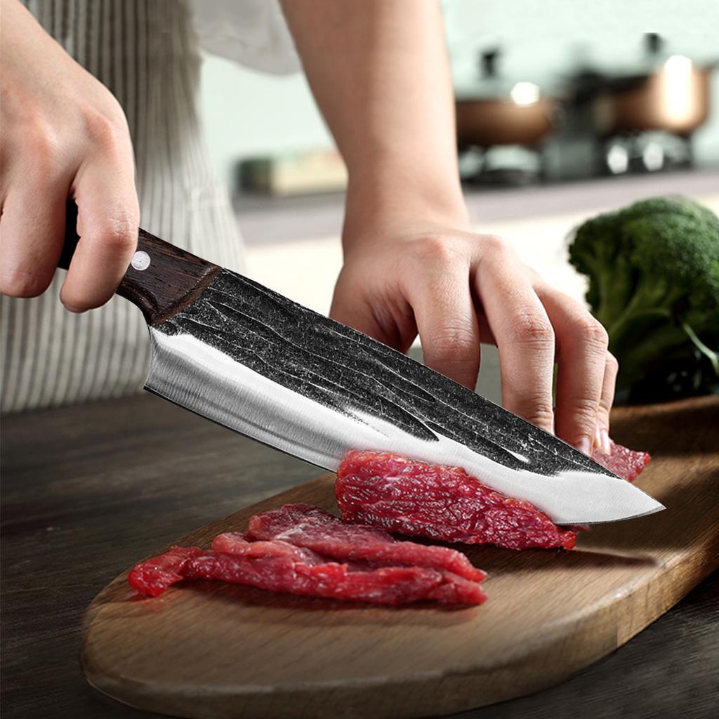 Stainless Steel Chopping Knife Meat Cleaver Kitchen Knives Boning Knife Butcher Knife Cooking Knives