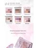 VEECCI Weizi Qimeng Five-Color Palette: Beginner-Friendly Pearlescent, Glitter, Flash, and Matte Earth Tones Eyeshadow.