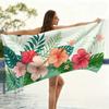 1 Stück Florales Design Thema Lebendige Vitalität Strandtuch Super Saugfähig Geeignet für Strandurlaub Pool Sommergeschenk für Freunde
