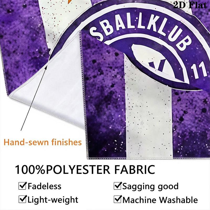 FK Austria Wien A Wall Hanging Printed Fabric Blanket Decorative Tapestries for Bedroom Living Room Home Decor
