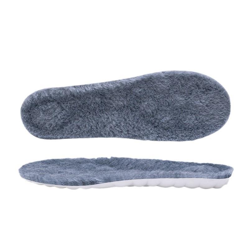 Sportliche weiche elastische Einlegesohle Stoßabsorption Herren Schweißabsorption Damen weiche Sohle bequemer Plüsch geruchshemmend Basketball-Einlegesohle Winter