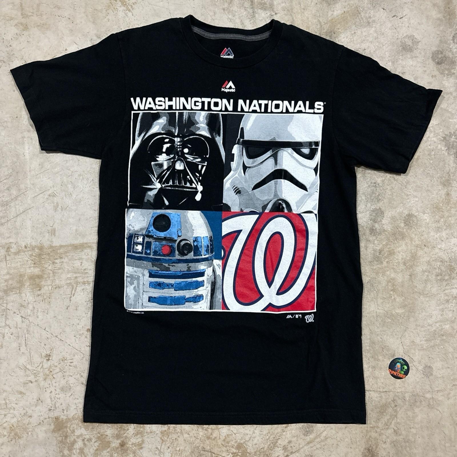 Washington Nationals x Starwars MLB T Shirt Size M Unisex T-Shirt M