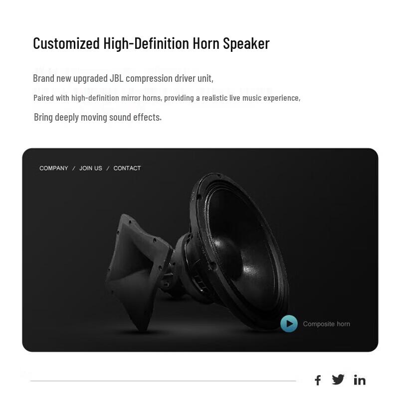 JBL MTS12 Home KTV and Karaoke Audio System CN plug (adapter included)