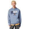 Li Ning Bad5 Loose Fit Hooded Letter Print Sweatshirt Men tops AWDW413-1