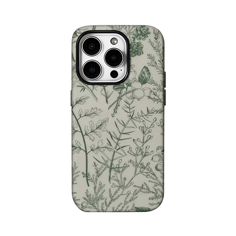 

Sage Garden Phone Case for IPhone 16 15 14 13 12 11 X XS XR XSMAX 7 8 Pro Max Plus Double-layer Back Cover IPHONEXSMAX
