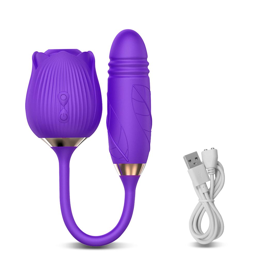 Powerful Rose Sucking Vibrator Female Clitoris Clit Sucker Vacuum Nipple Stimulator Love Egg Sexy Toys Goods for Women Adults