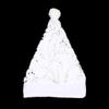 Cute Bronzing Snowflake Imitation Rabbit Fur Christmas Hat Star Plush Hat Adult Children Party Decorations