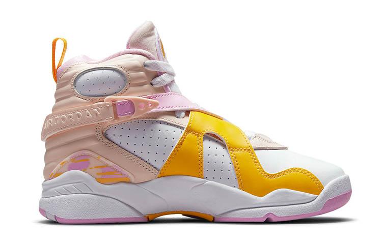 Air Jordan 8 Retro 'Light Arctic Pink' GS 580528-816