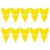 10Pcs Sticky Traps Fruit Fly Trap Yellow Sticky Bug Trap for Indoor Outdoor Use Insect Pest Control Garden Strong Glue Plant