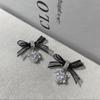 1 PCS Organza Bow Zircon Nail Art Accessories Lace Bow Love Nail Decorations  Nail Salon