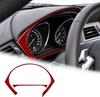 Carbon Fiber Speedometer Frame Trim Gauge Cover for BMW Z4 E89 2009-2017 Interior Moulding
