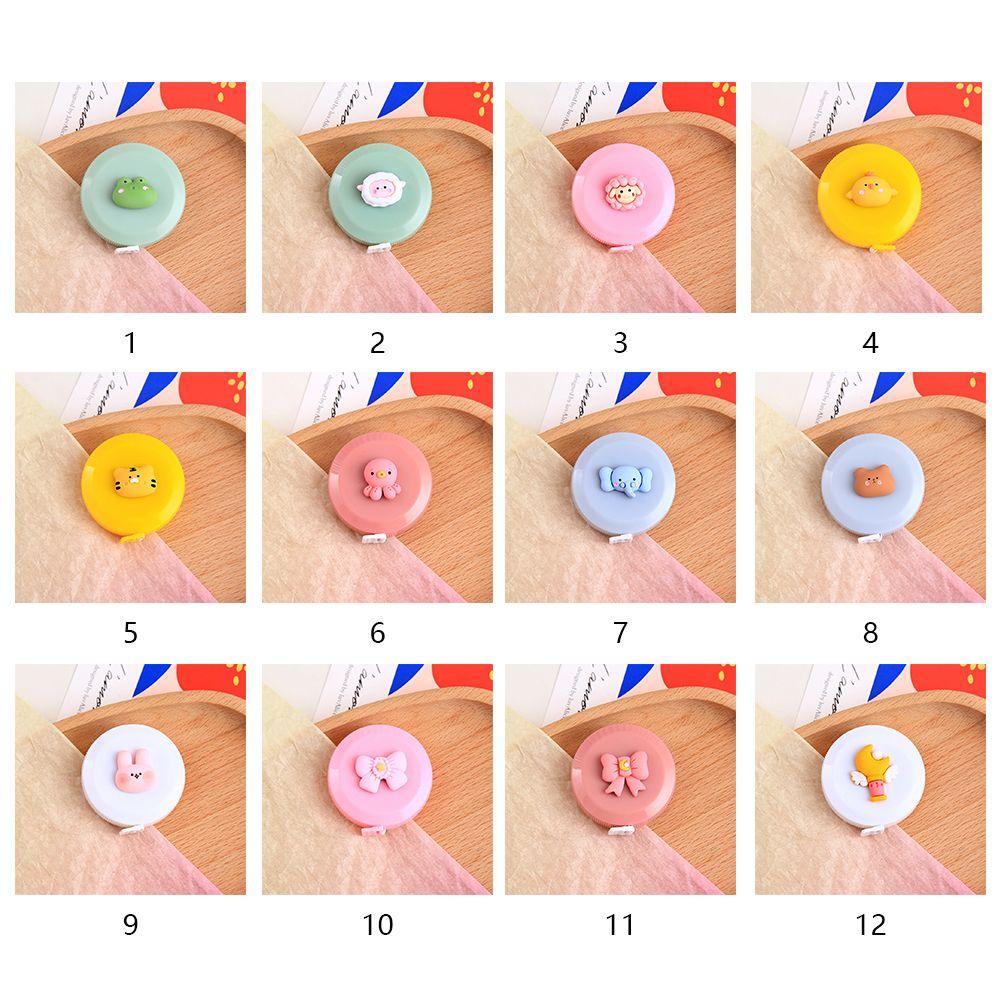 150cm/60 Inch Sewing Tailor Tape Measure Retractable Body Height Measuring Meter For Waist Circumference Sewing Tailor Dropship