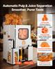 Commercial Orange Juicer Machine, 120W Electric Orange Juice Press, Stainless Steel Orange Squeezer for 20 per Minute, Lemon Citrus Pomegranates