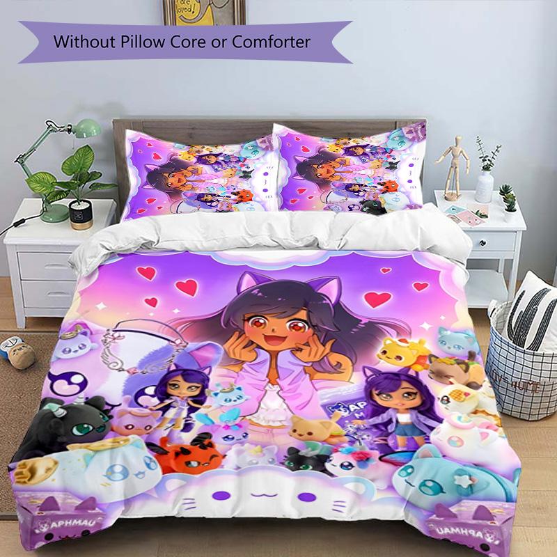 Set Biancheria da Letto 3 Pezzi Pixel Game Chiusura Copripiumino Include 1 Copripiumino & 2 Federe per Tutte le Stagioni Camera da Letto Casa Arredamento Stanza dello Studente