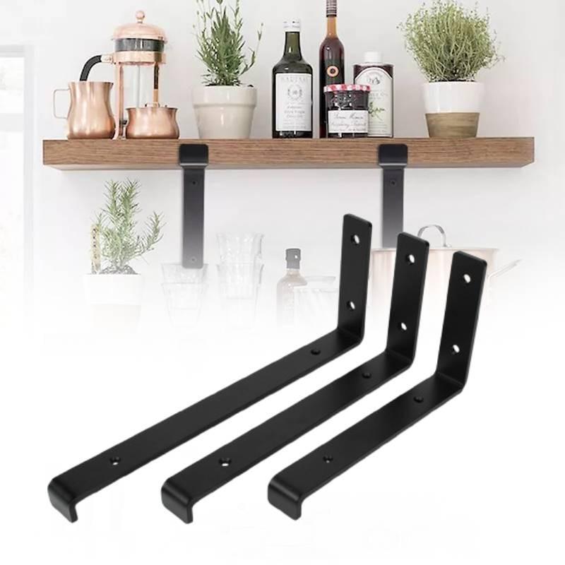 Shelf Wall Brackets Rustic Heavy Duty Industrial Scaffold Board Tool Support