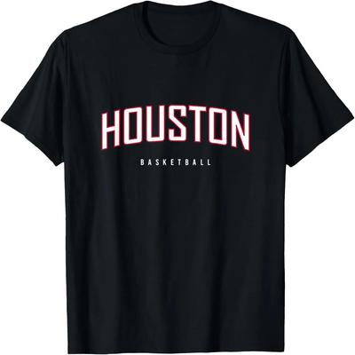 Houston Teksas Koszykówka H-Town Miasto Koszulka Treningowa