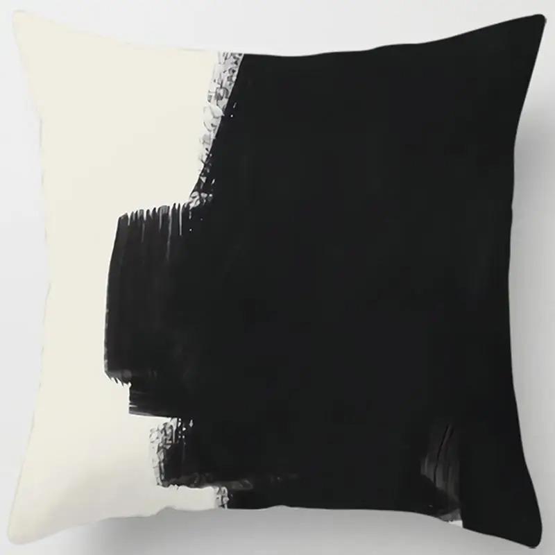 

Офис Гостиная Дом Наволочка Чернильный Узор Наволочка Украшения для Машины 40x40cm