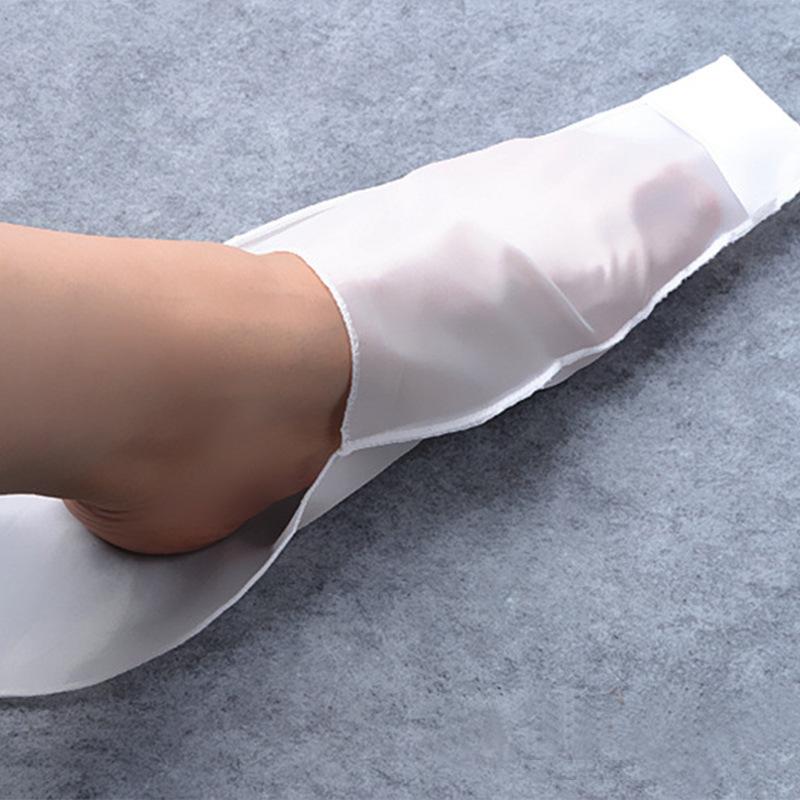 Pressure socks Auxiliary foot cover Socks tool Artifact vein zipper White for socks and open-toe models 1 auxiliary foot cover белый