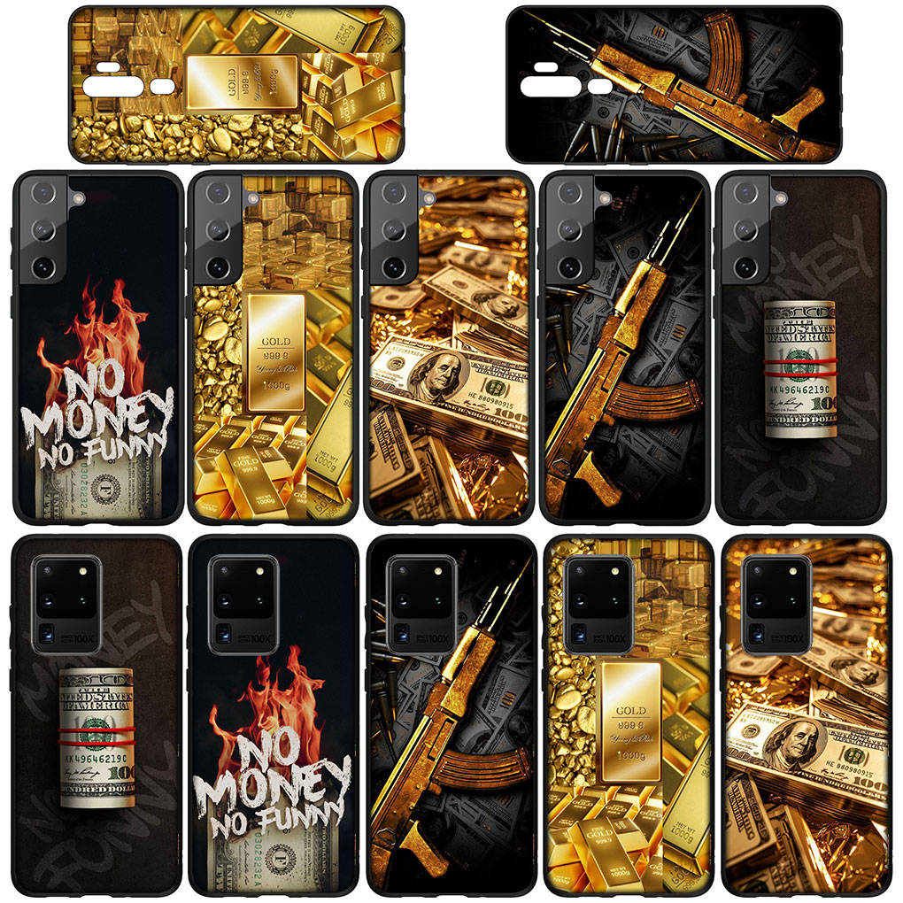 Phone Case for Samsung Galaxy S25 S24 S23 iPhone 16 15 Xiaomi Redmi Note 14 13 12 16E X 11 Pro Max OPPO Moto 14C 13C Huawei Wallpaper Money 100 Cover