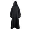 Męskie i damskie kostiumy na Halloween Ponury płaszcz z kapturem peleryny kurtka długi płaszcz