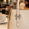 Women Decorative Pin Brooch Pin, 3D Bow Design with Imitation Pearl, Long-lasting Strong Buckle Badge for Coats Shirts Bags Accessories